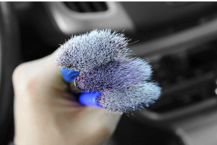 Effortlessly Clean Your Car's Interior with this Soft Brush Air Conditioner Cleaning Tool - Soft Bristles - For All Car Models - Suitable for Regular Car Maintenance - Great Gift for Car Enthusiasts