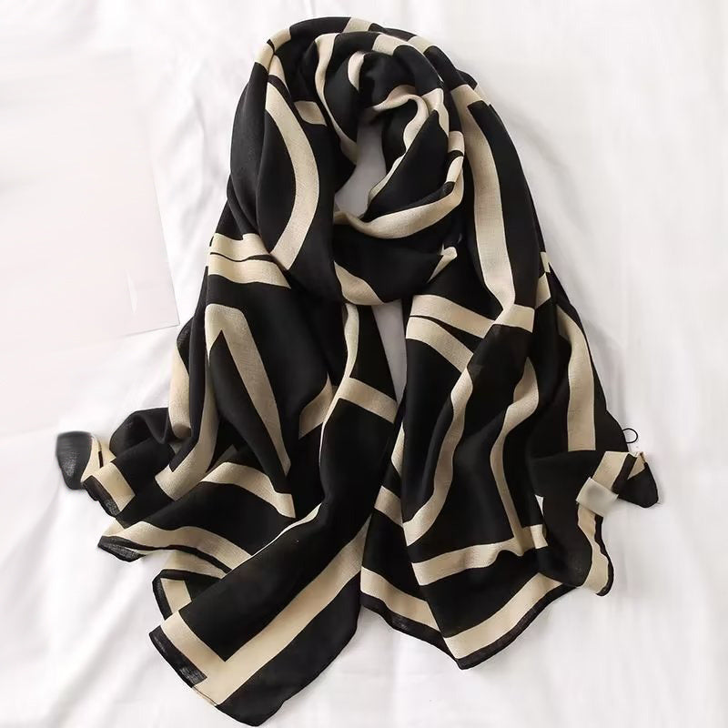 Imitation Scarf For Women Winter Warm Scarf Shawl Neckerchief Lightweight Shawl Wrap