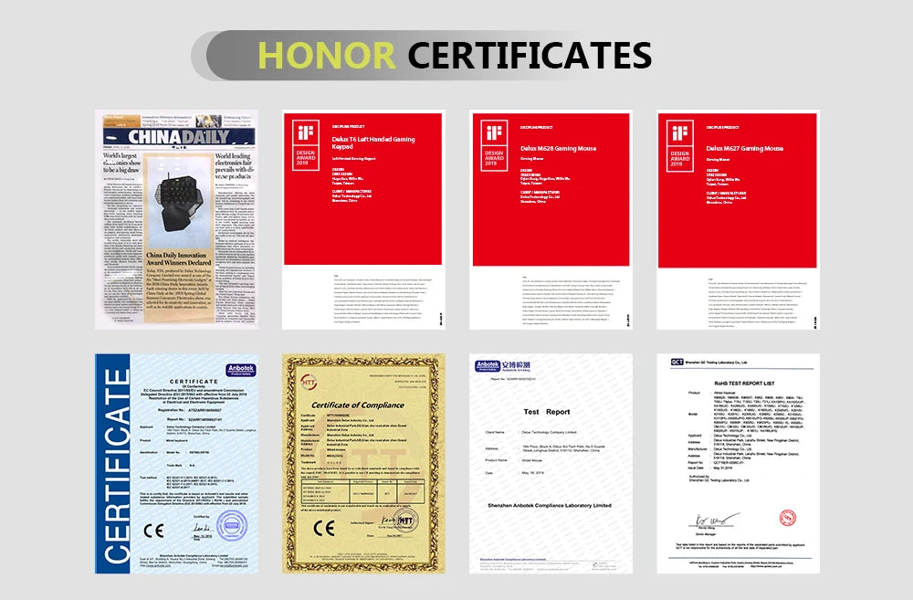 Delux Seeker M618XSD Ergonomic Vertical Mouse OLED Screen USB Wireless+BT 5.0 Rechargeable 1000hz Berichtsrate For PC Laptop