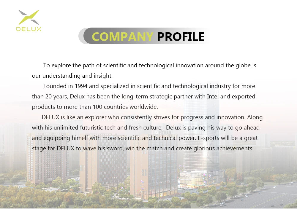 Delux Seeker M618XSD Ergonomic Vertical Mouse OLED Screen USB Wireless+BT 5.0 Rechargeable 1000hz Berichtsrate For PC Laptop