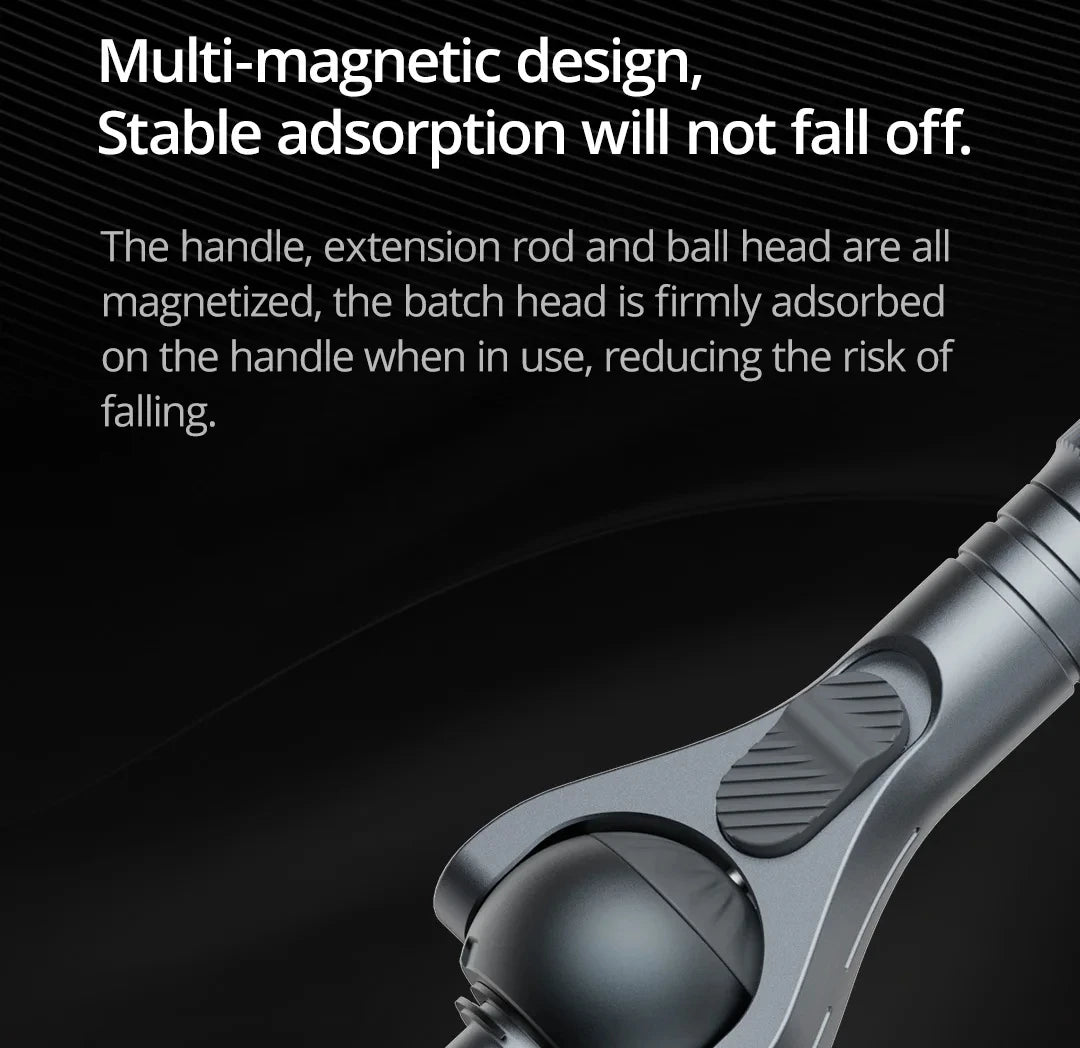 Atuman Magnetic Ratchet Screwdriver Set 40 in 1 Portable Precision Repair Tool Kit for Furniture Computer Bicycle