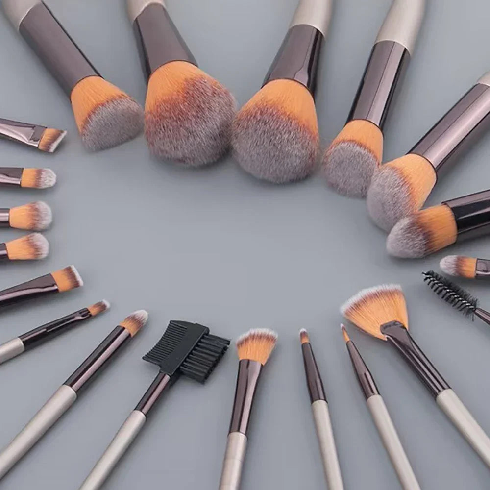 20/40 Pink Makeup kit Complete Makeup Brush Set, Big set includes Soft Brushes, Beauty Blender, Birthday Christmas New Year gift