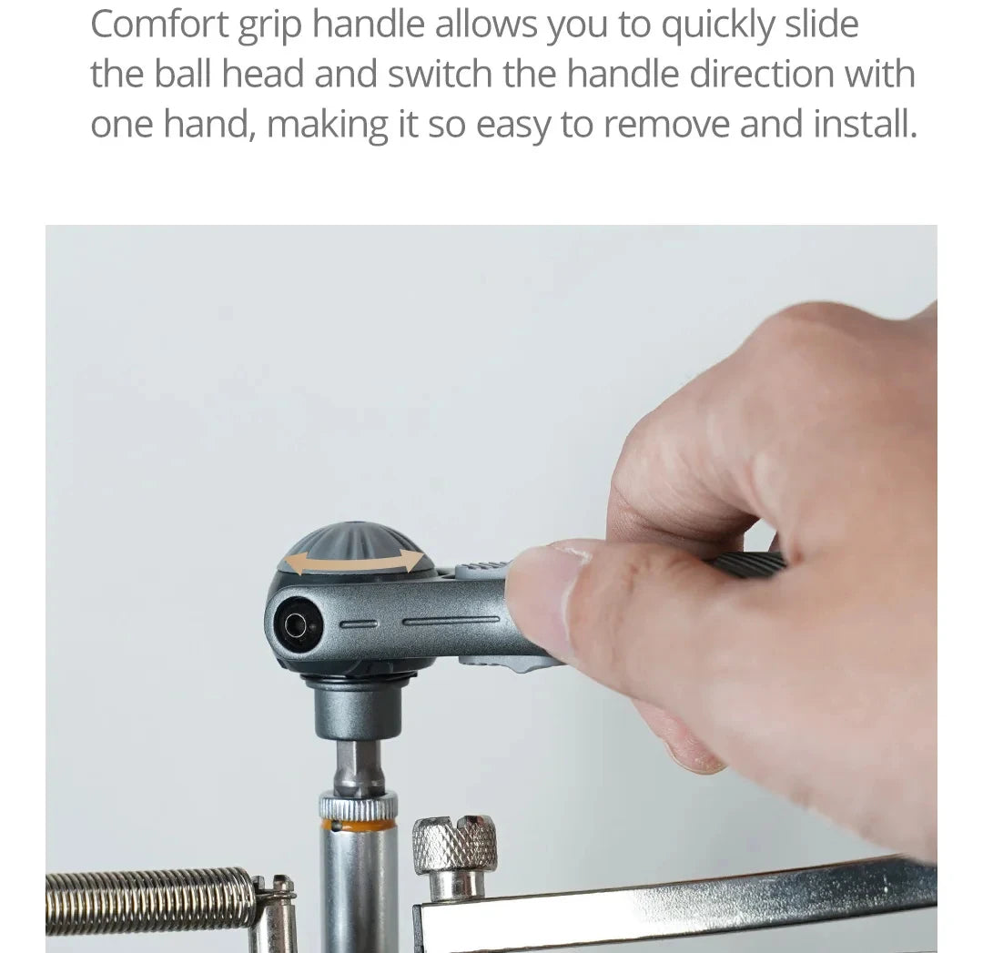 Atuman Magnetic Ratchet Screwdriver Set 40 in 1 Portable Precision Repair Tool Kit for Furniture Computer Bicycle