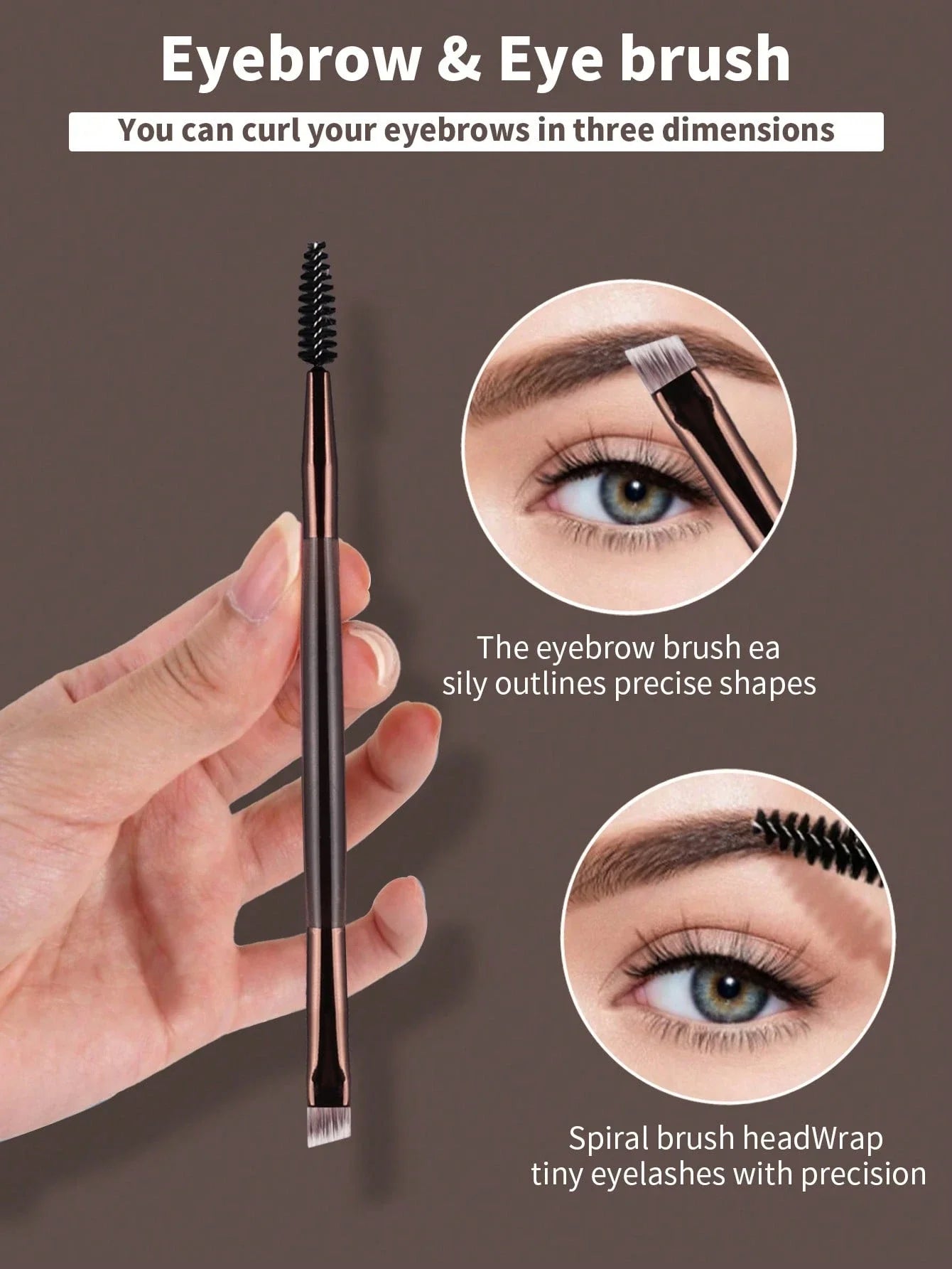 22pcs Professional Makeup Tools Set With Velvet Bag,20pcs Soft Long Aluminum Tube Makeup Brush Set+2pcs Powder Puffs Accessories