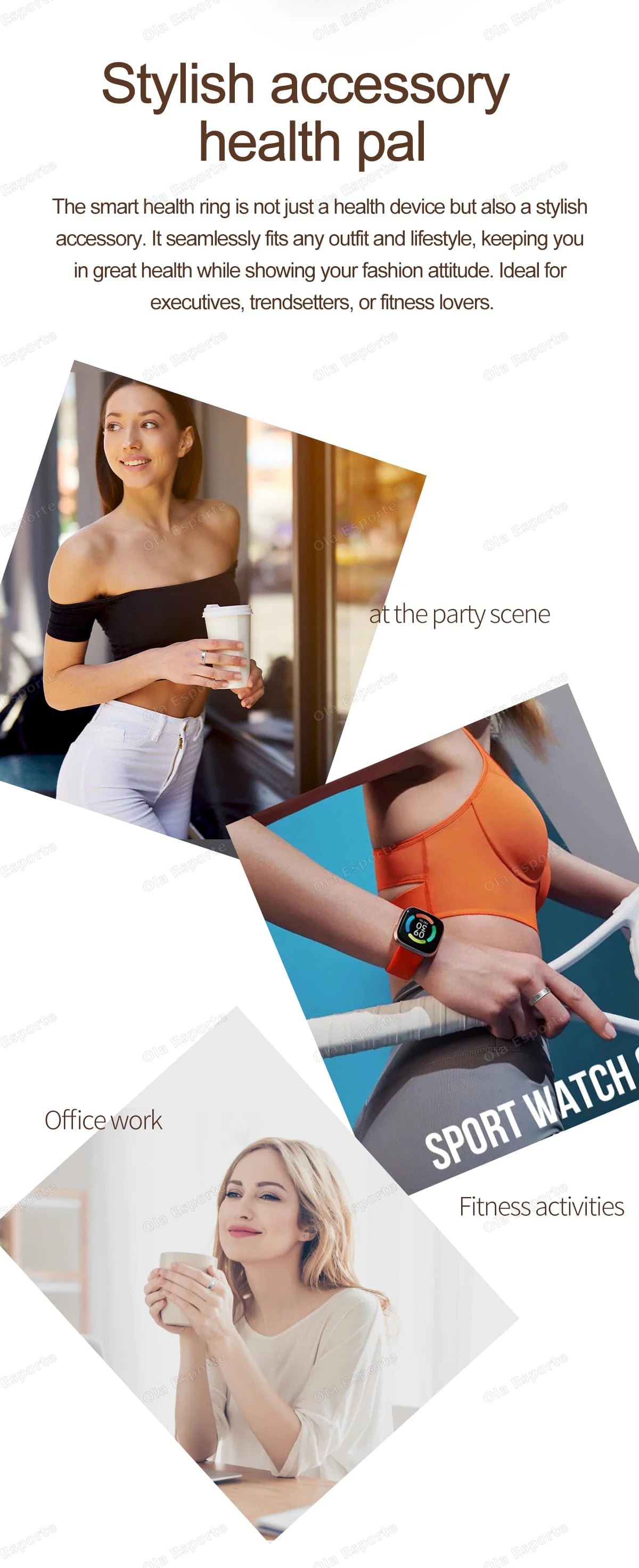 2025 Smart Ring Women Men Super narrow 6.3mm Heart Rate Health Stress measurement Monitor IP68 Waterproof Fashion Sports Rings