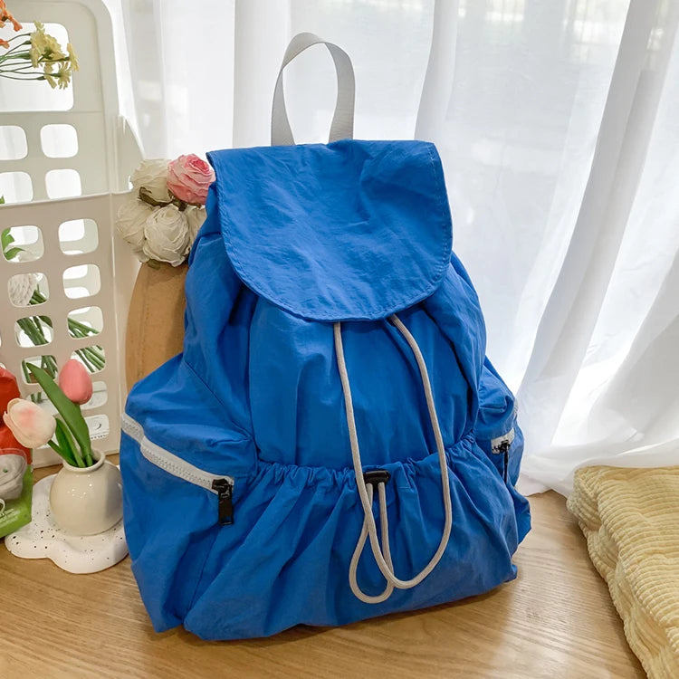 Men's folding backpack, suitable for hiking, traveling, and outdoor exploration, with large capacity for easy storage