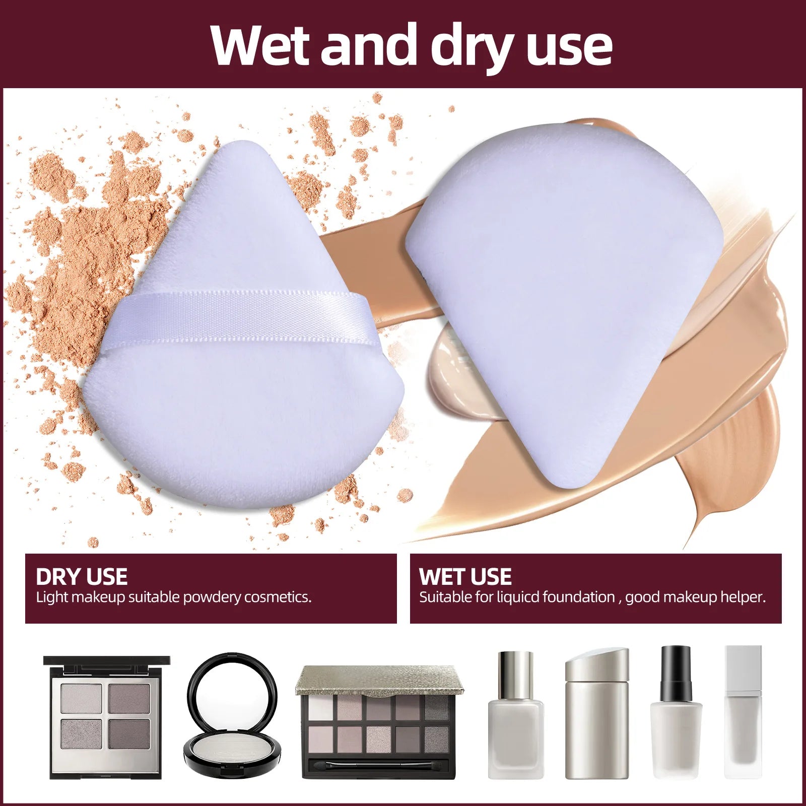 Travel Makeup Brush Set Small Portable With LED mirror and 14 pcs Makeup Brushes For Women Beauty Makeup Kit And Storage Box