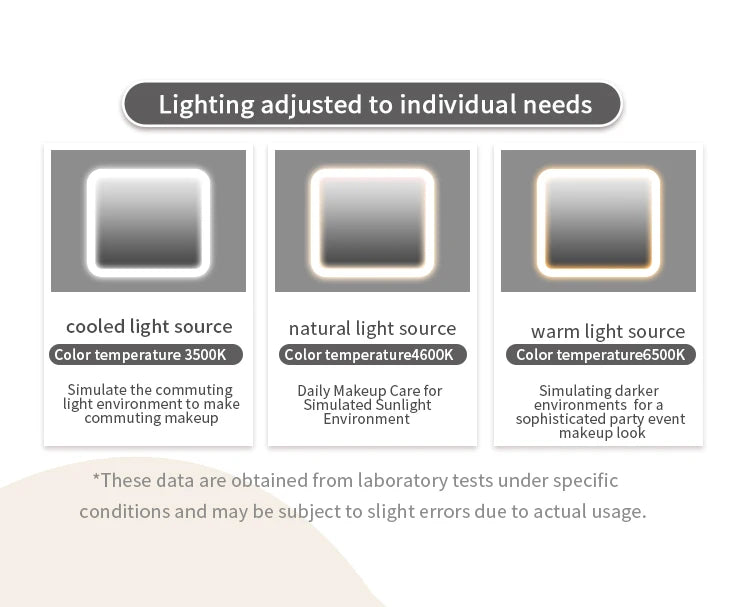 Portable Makeup Organizer Box with LED Light & Mirror – Travel-Friendly Cosmetic Train Case for Brushes box