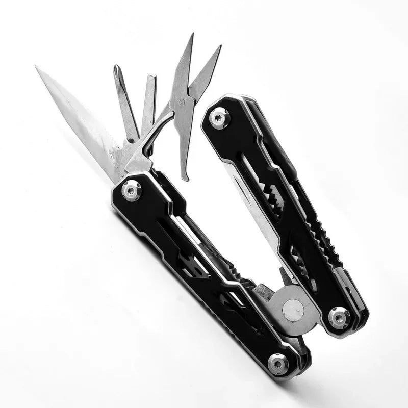 Outdoor Folding Multipurpose Tools Camping Portable Stainless Steel EDC Emergency Survival Knife Clamp Hiking Equipment