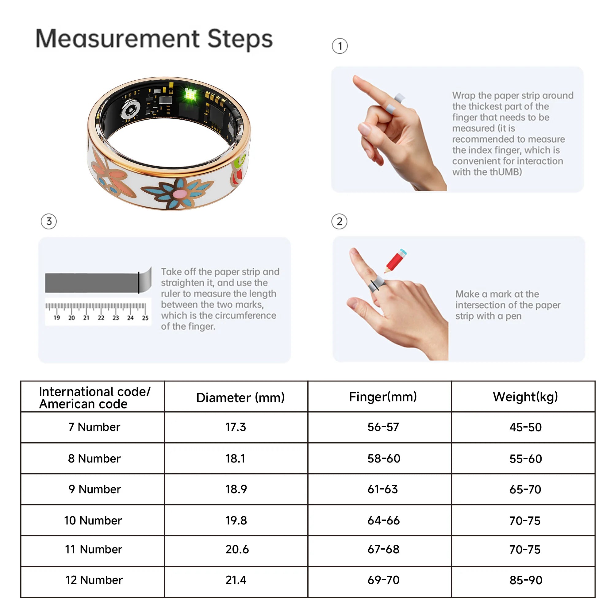 NEW Healthy Smart Ring 5 ATM Waterproof Wireless Call Heart Rate/Sleep/Blood Oxygen Monitoring For Xiaomi Android/IOS Men Women