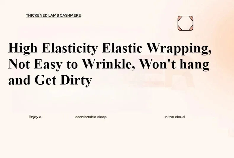 Autumn and Winter Fleece Bedspread, Mattress Protector, Dust Cover Fitted Sheet Suitable for Bedroom Dormitory Hotel Queen Size