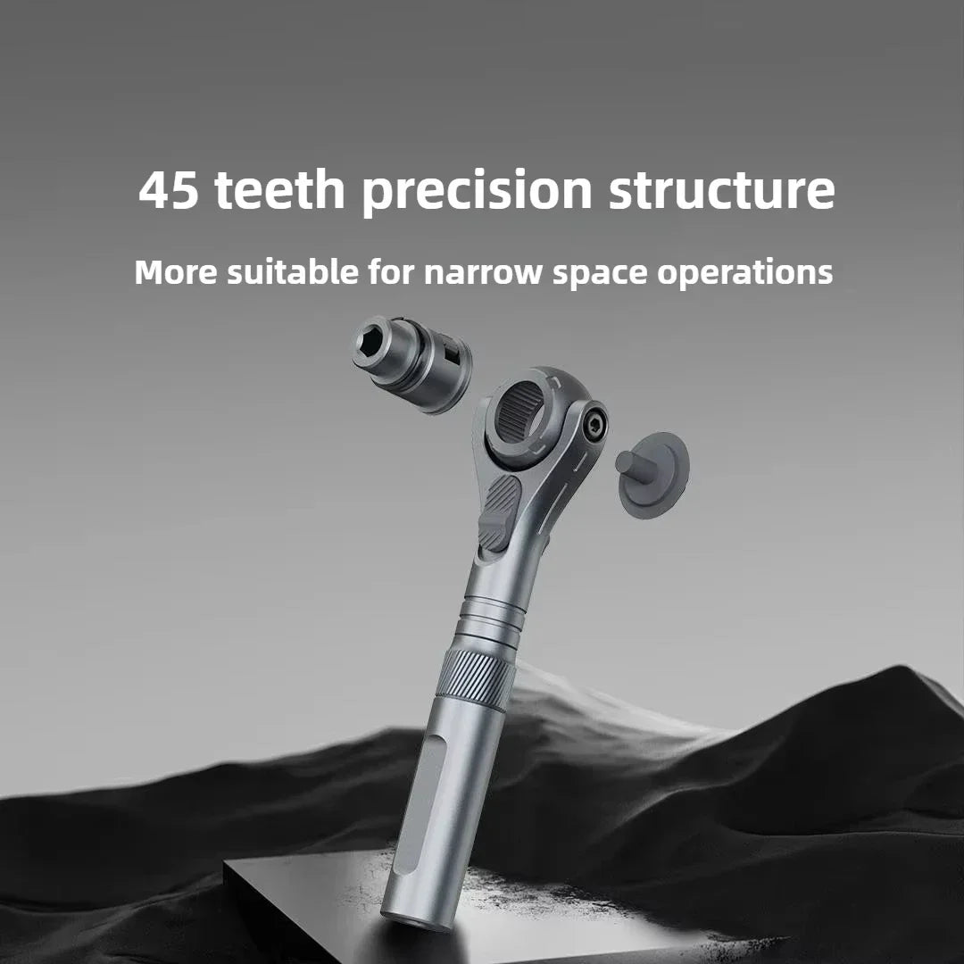 Atuman Magnetic Ratchet Screwdriver Set 40 in 1 Portable Precision Repair Tool Kit for Furniture Computer Bicycle