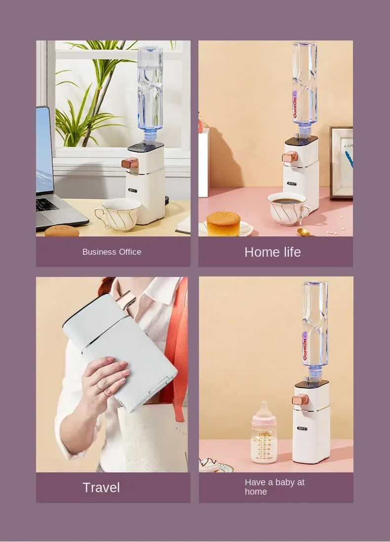 3s Instant Hot Water Dispenser,Baby Bottle Formula Dispenser,Bottled Water Dispenser,Water Warmer for Travel,Temperature Control