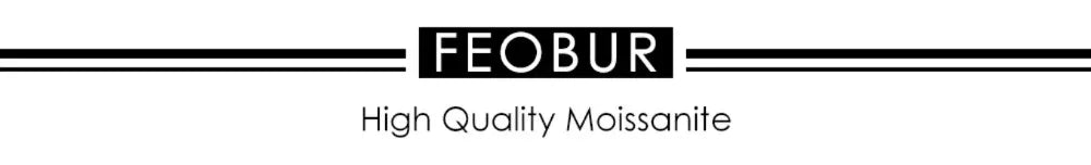 FEOBUR 7ct 5mm D Color Moissanite Ring with Certificate Women S925 Sterling Silver Full Diamond Wedding Eternity Band Jewelry