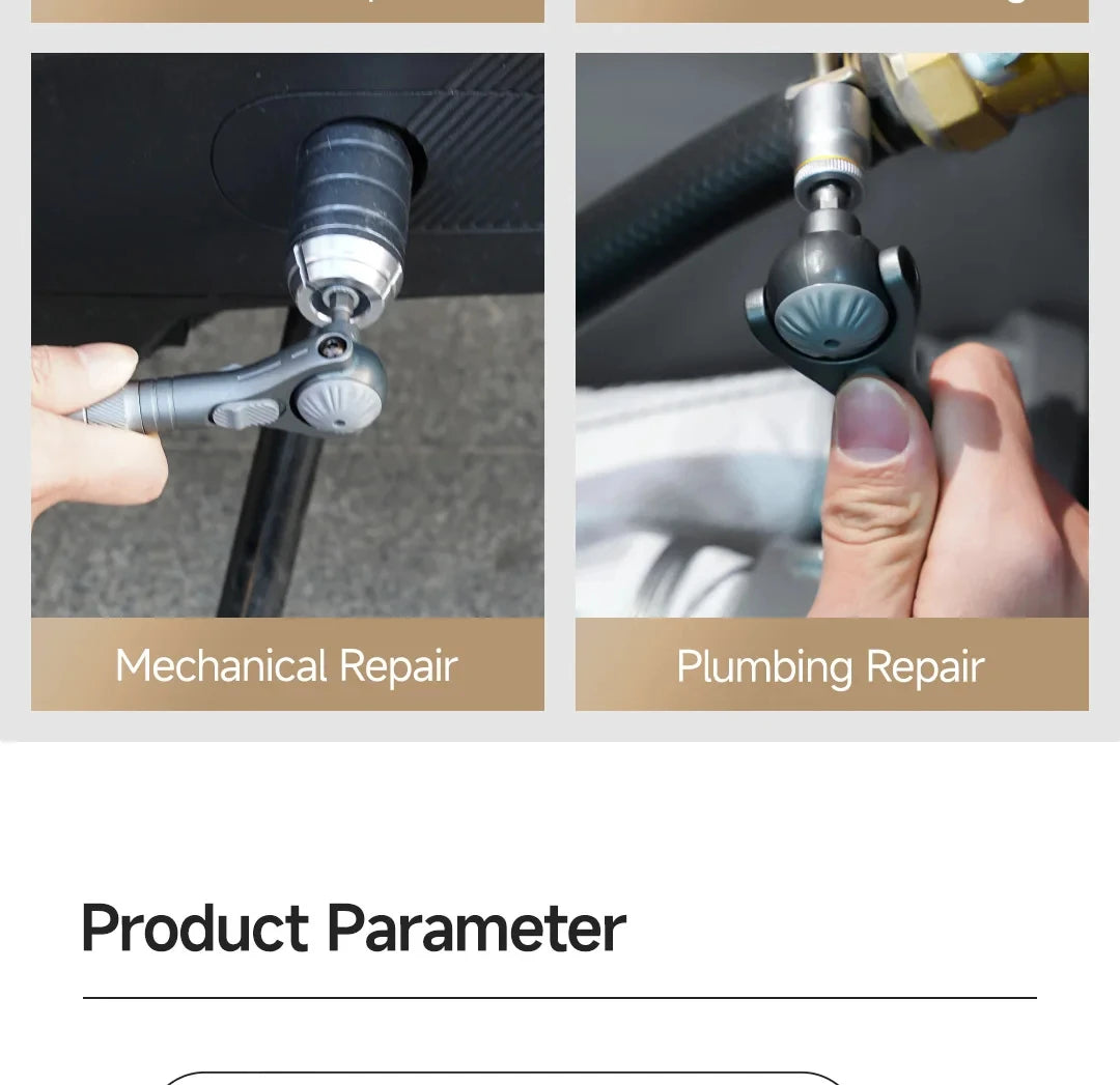 Atuman Magnetic Ratchet Screwdriver Set 40 in 1 Portable Precision Repair Tool Kit for Furniture Computer Bicycle