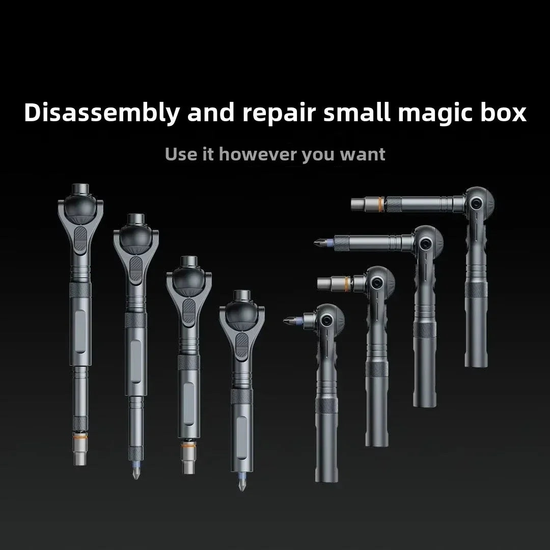 Atuman Magnetic Ratchet Screwdriver Set 40 in 1 Portable Precision Repair Tool Kit for Furniture Computer Bicycle