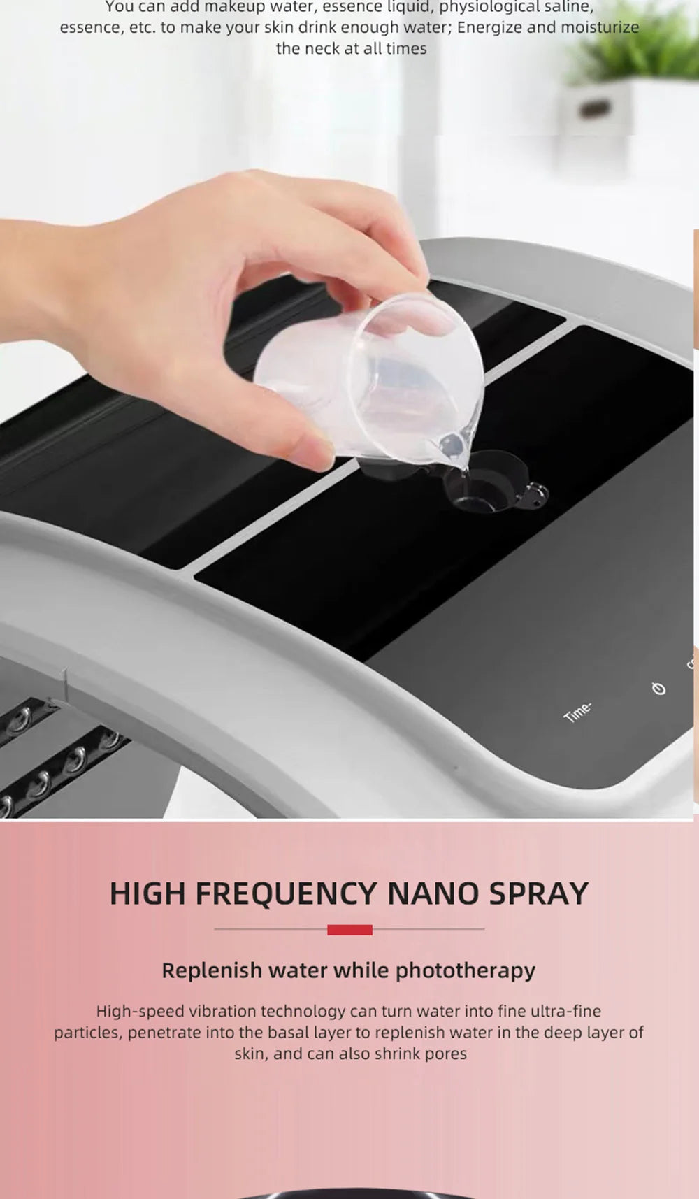 7 Colors LED Face Mask PDT Equipment SPA Facial Spray Device Skin Rejuvenation Light Facial Body Beauty Machines For Skin Care