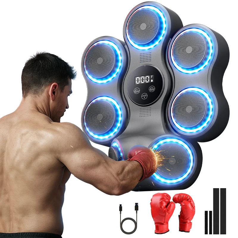 2025 Boxing Musical Box Smart Music Boxing Machine With Boxing Gloves