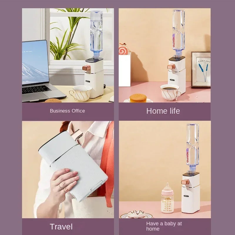 3s Instant Hot Water Dispenser,Baby Bottle Formula Dispenser,Bottled Water Dispenser,Water Warmer for Travel,Temperature Control