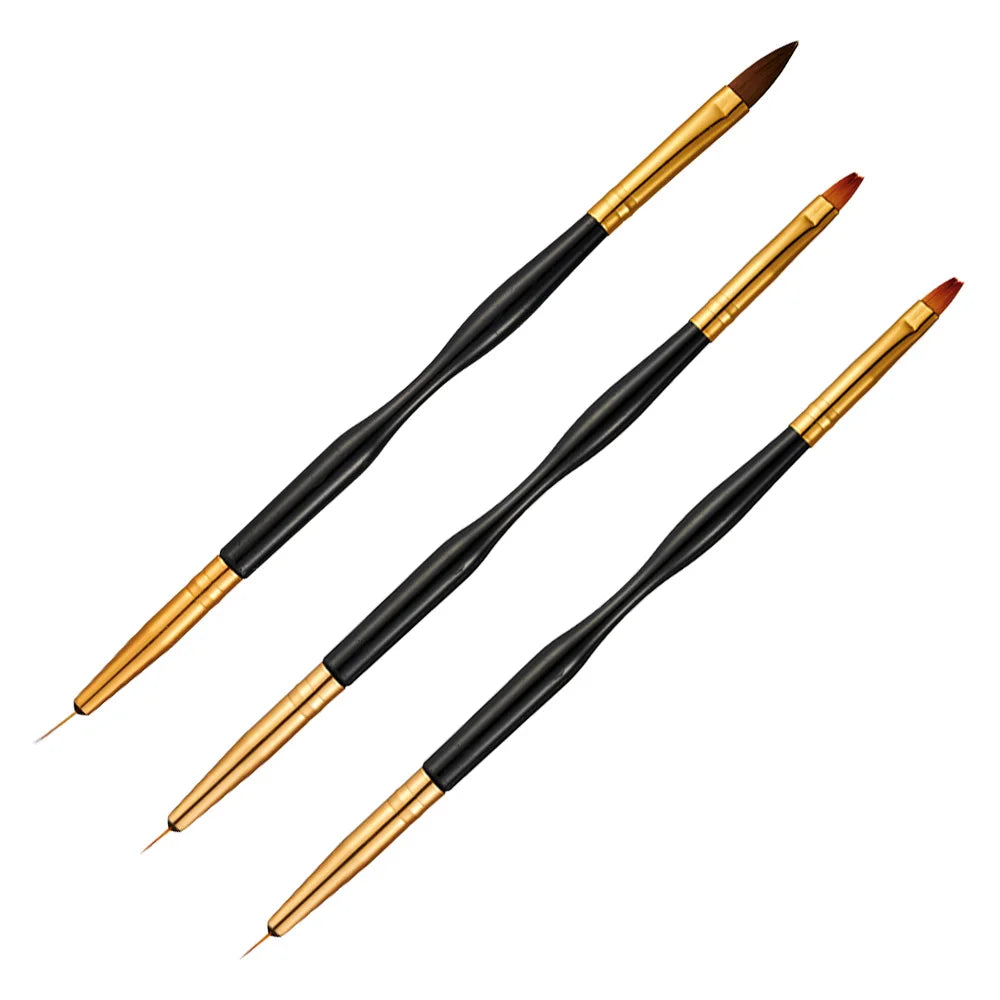 4/6/10Pcs Set Nail Art Stamp Pen DIY Floral Butterfly Nail Graffiti Nail Dotting Tools Polishing Painting Drawing Manicure Tools