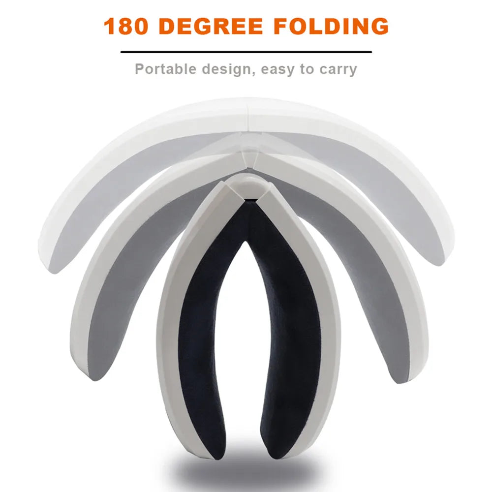 Eye Massager with Heat Smart Eye Care Device with Music for Migraines Relax Reduce Eye Strain Dark Circles Eye Bag Improve Sleep