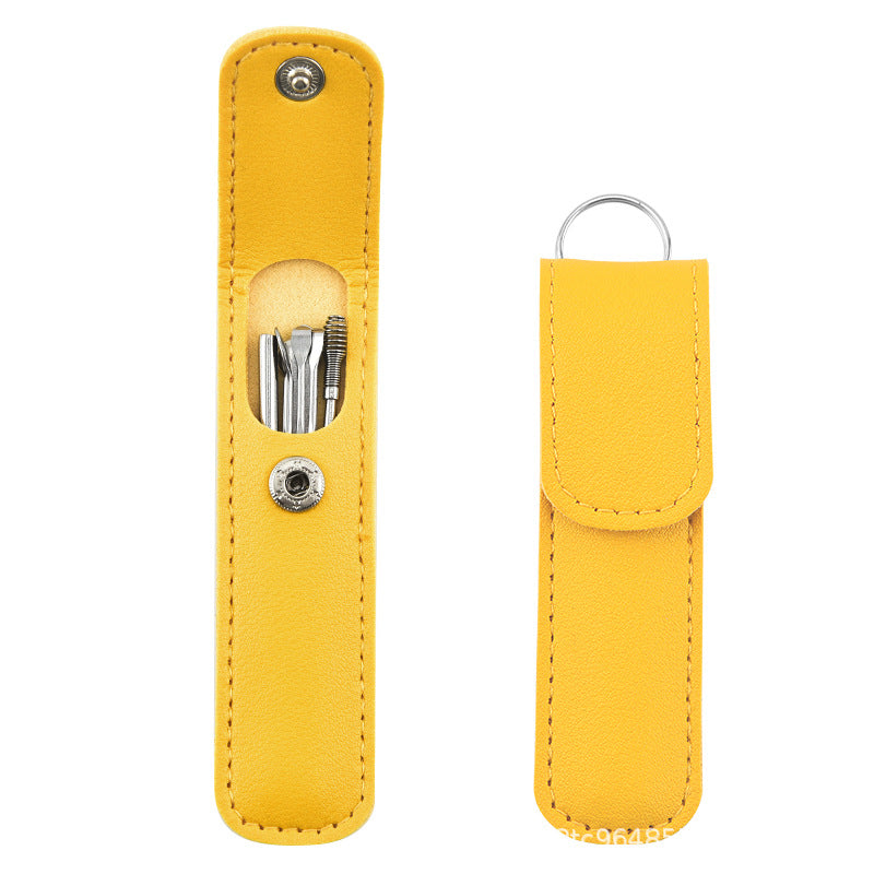 6pcs Spiral Spring Ear Cleaning Kit with Soft & Sturdy Ear Spoon & Probe Tools