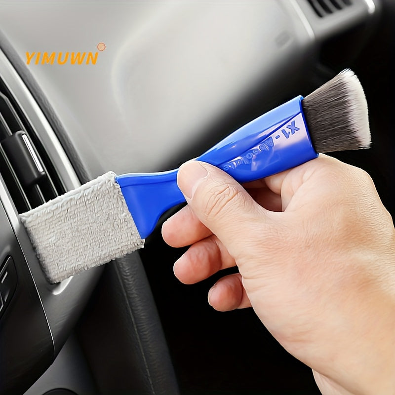 Effortlessly Clean Your Car's Interior with this Soft Brush Air Conditioner Cleaning Tool - Soft Bristles - For All Car Models - Suitable for Regular Car Maintenance - Great Gift for Car Enthusiasts