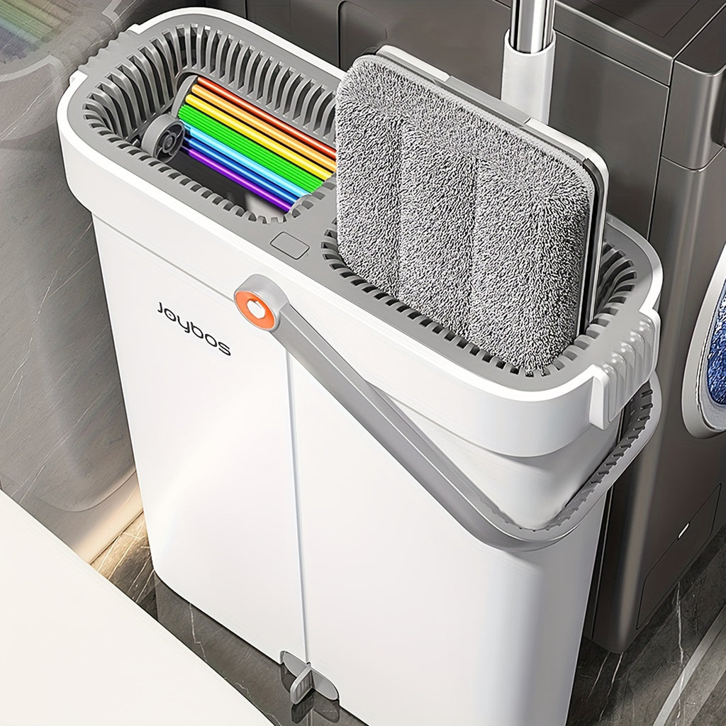 7-fold Scraper Cleaner: Home Cleaning Tool with 7-fold Scraper and Water Tank - Suitable for Kitchen, Bathroom, Living Room, Bedroom - No Electricity Required