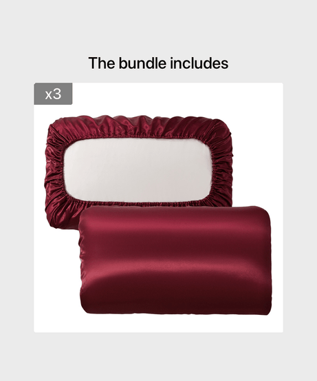 2pcs Soft And Breathable Satin Pillowcase With Elastic Cord - Perfect For A Comfortable Sleep In Your Bedroom