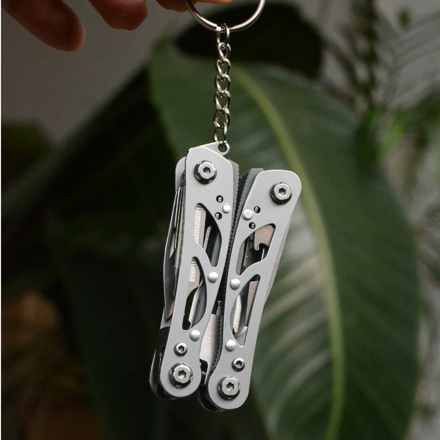 Outdoor Folding Multipurpose Tools Camping Portable Stainless Steel EDC Emergency Survival Knife Clamp Hiking Equipment