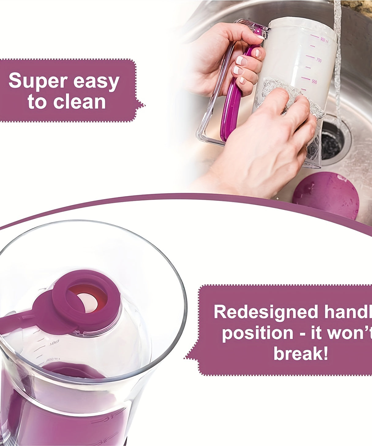 [Collapse Batter Dispenser] 1pc Collapsible Pancake Cupcake Batter Dispenser - Perfect Baking Tool For Cupcakes, Waffles, Muffin Mix, Or Any Baked Goods