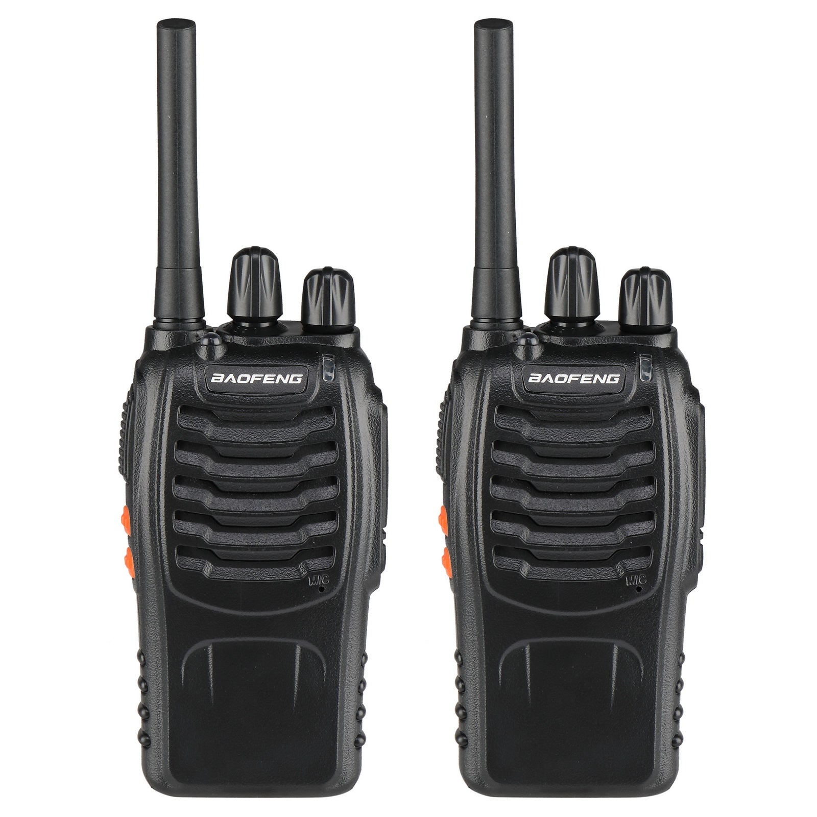 BF-88E 1500mAh Ultra-long Standby Walkie-talkie EU Standard Black