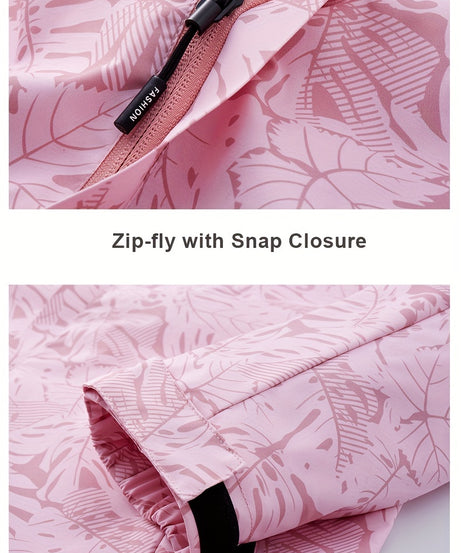 Women'S Windproof Jacket with Full-Zip Front - Lightweight Outdoor Coat, Stand Collar, Non-Stretch Fabric for Hiking, Camping, Travel - Bright Pink Windproof Shell (Spring/Fall/Summer) - Easy-Care Design, Hiking Gear, Camping