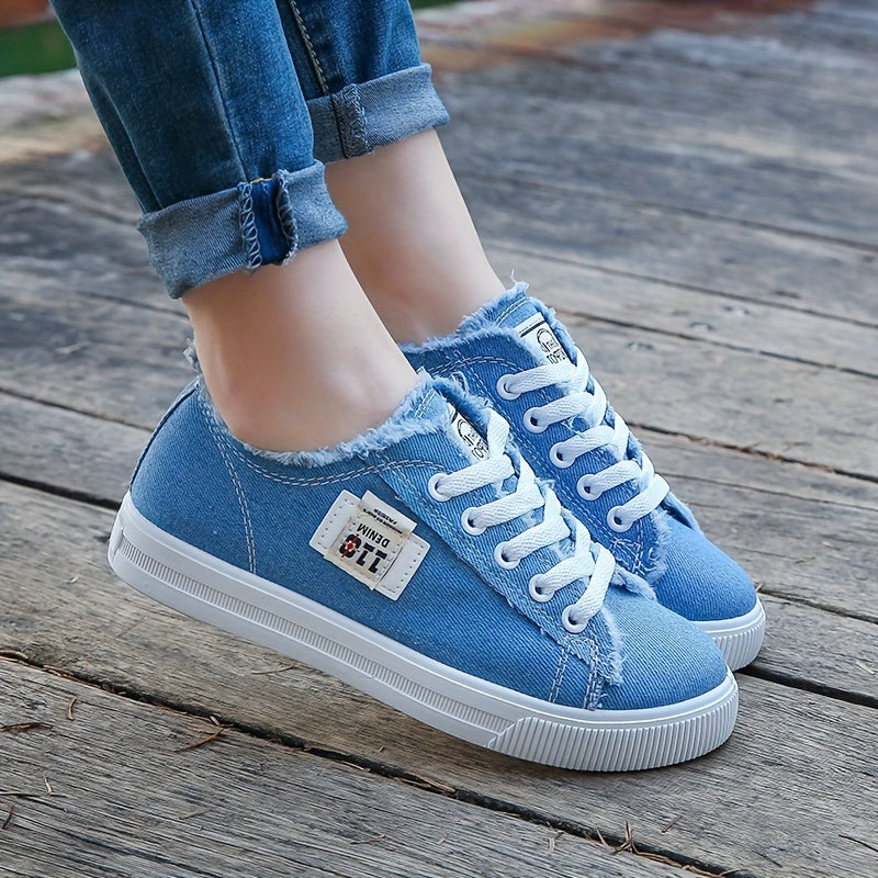 [Casual Canvas Shoes] White Women's Casual Round Toe Solid Color Canvas Shoes | Flat Bottom, PVC Sole, Fabric Upper And Insole, Hand Wash, No Dry Clean, Spring, Autumn, All Season 2022