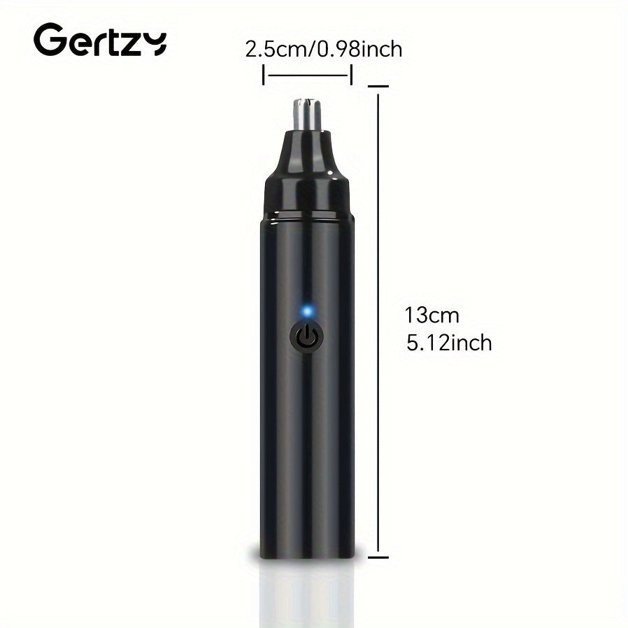 [GERTZY Ear Trimmer] GERTZY Rechargeable Ear And Nose Hair Trimmer | Painless Eyebrow Facial Hair Removal Nose Clipper for Men and Women | Father's Day Gift, USB Electric