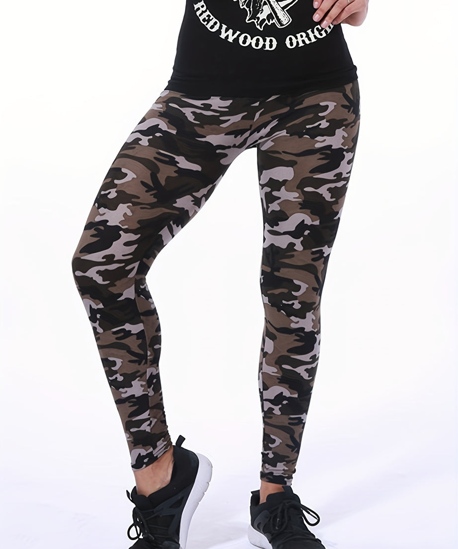 [Floral Leggings] High Waist Floral Printed Women's Leggings | Casual Sweatpants Pants
