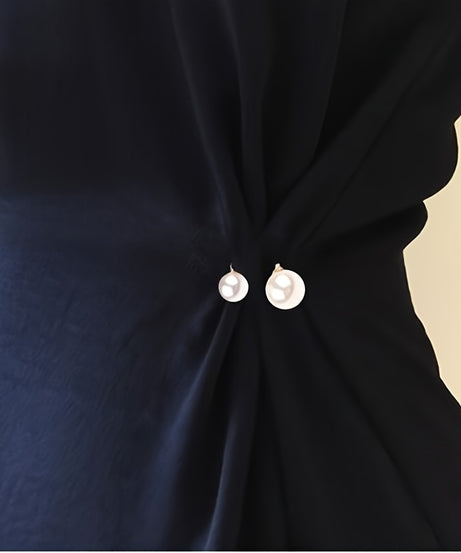 1/3pcs Waist Brooch Tightening Waistband Faux Pearl Pin Buckles Clothes Skirt Waist Pin Pants Buckle Brooches