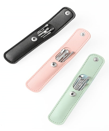 6pcs Spiral Spring Ear Cleaning Kit with Soft & Sturdy Ear Spoon & Probe Tools