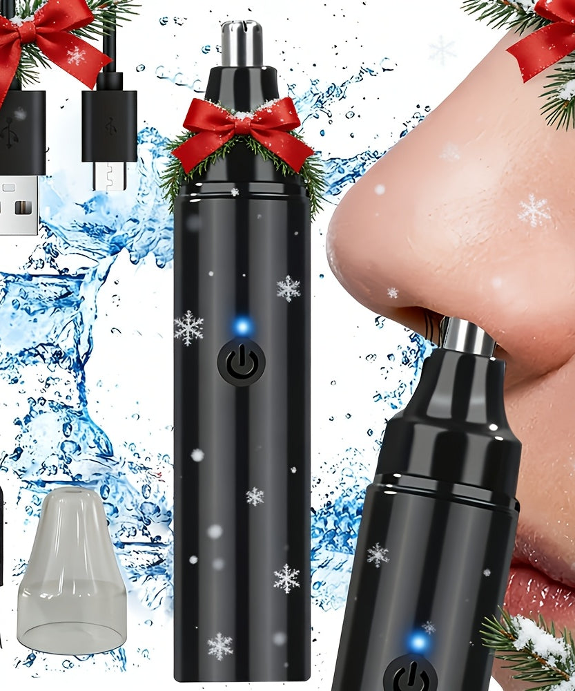 [GERTZY Ear Trimmer] GERTZY Rechargeable Ear And Nose Hair Trimmer | Painless Eyebrow Facial Hair Removal Nose Clipper for Men and Women | Father's Day Gift, USB Electric