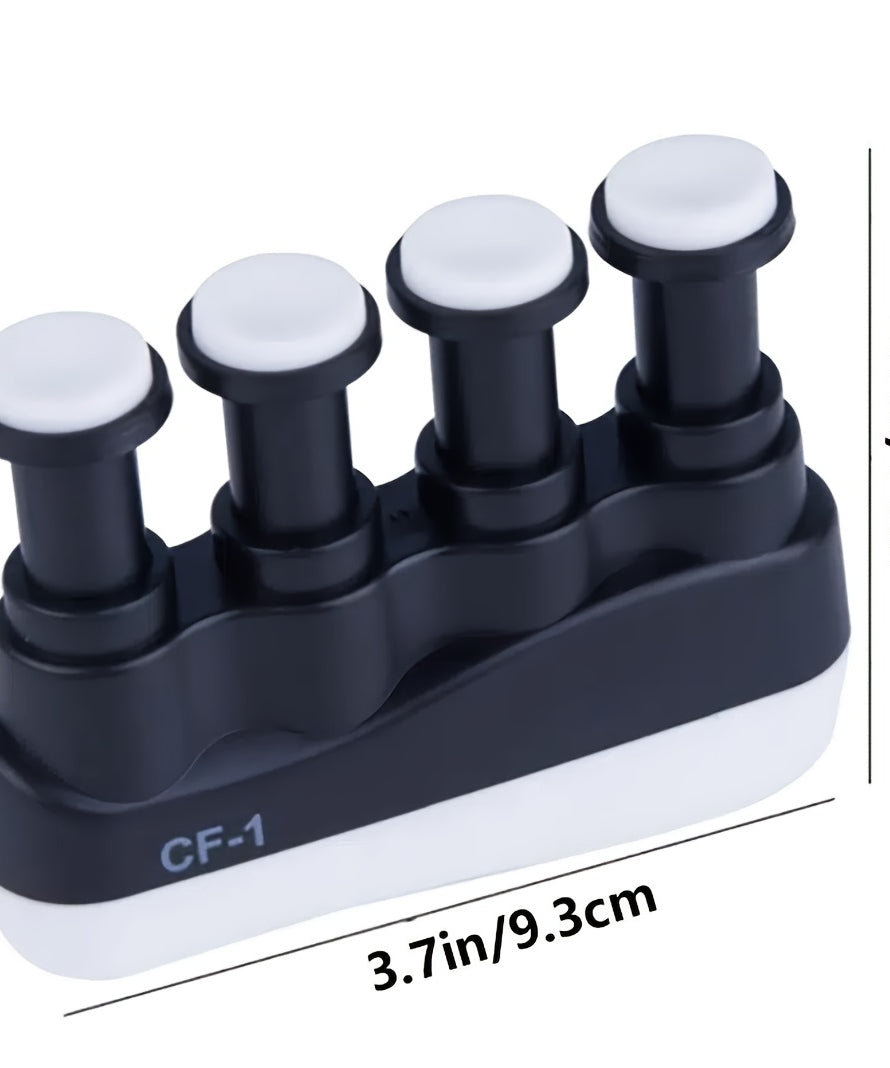 [4-Level Grip for Fingers Strengthening] 4-Level Hand Grip Exerciser: Strengthen Your Fingers for Guitar, Piano, Rock Climbing & More!