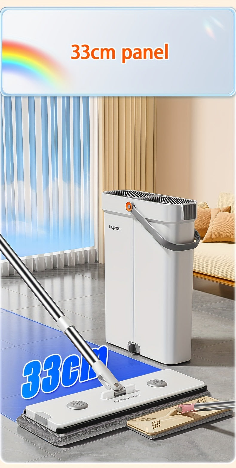 7-fold Scraper Cleaner: Home Cleaning Tool with 7-fold Scraper and Water Tank - Suitable for Kitchen, Bathroom, Living Room, Bedroom - No Electricity Required