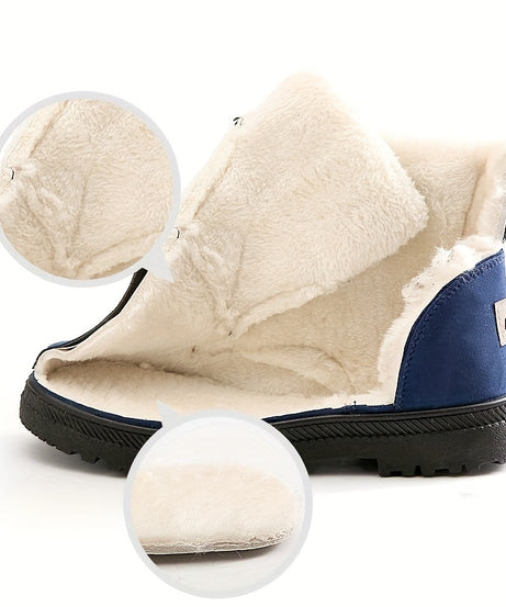 Women'S Winter Boots - Slip-Resistant PU Sole, Lace-Up Closure, Cushioned Insole - Cold Weather Boots for Everyday & Formal Outfits - Extended Sizes Up to US Women'S 44 (EU 43) - Boots for Winter Adventures, Y Terrain Footwea