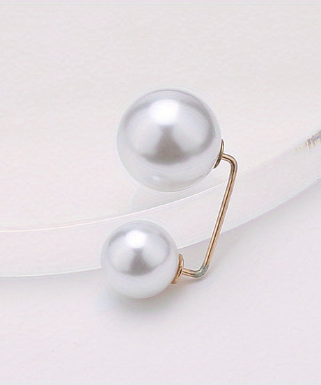 1/3pcs Waist Brooch Tightening Waistband Faux Pearl Pin Buckles Clothes Skirt Waist Pin Pants Buckle Brooches