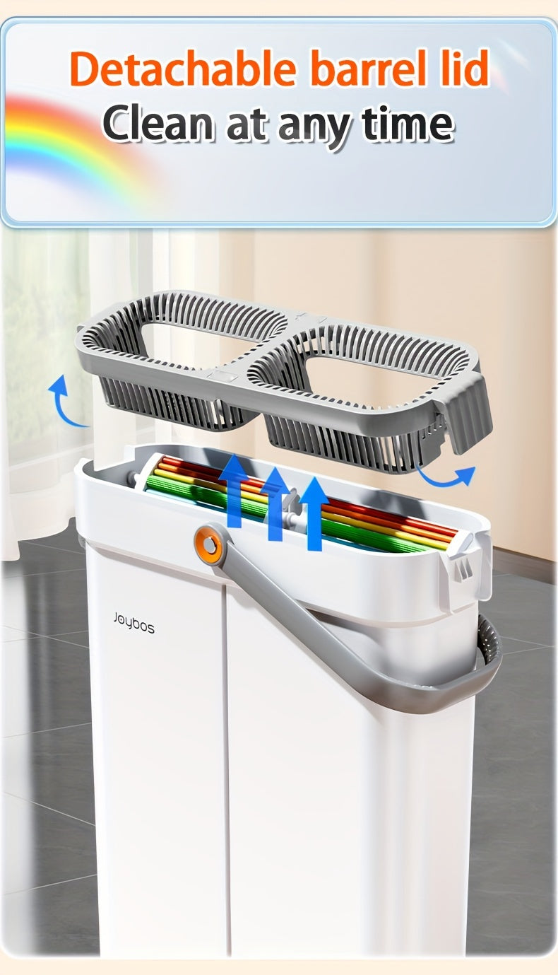 7-fold Scraper Cleaner: Home Cleaning Tool with 7-fold Scraper and Water Tank - Suitable for Kitchen, Bathroom, Living Room, Bedroom - No Electricity Required