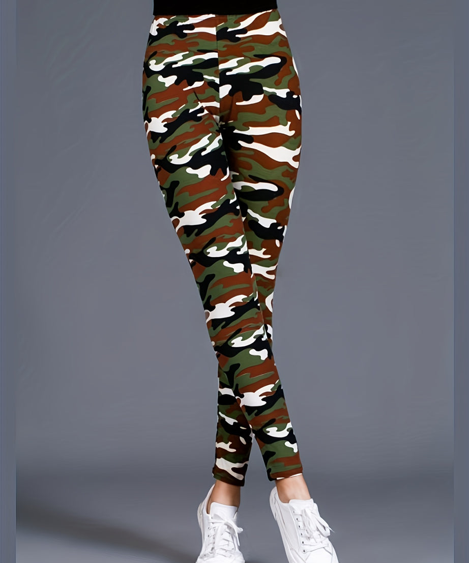 [Floral Leggings] High Waist Floral Printed Women's Leggings | Casual Sweatpants Pants