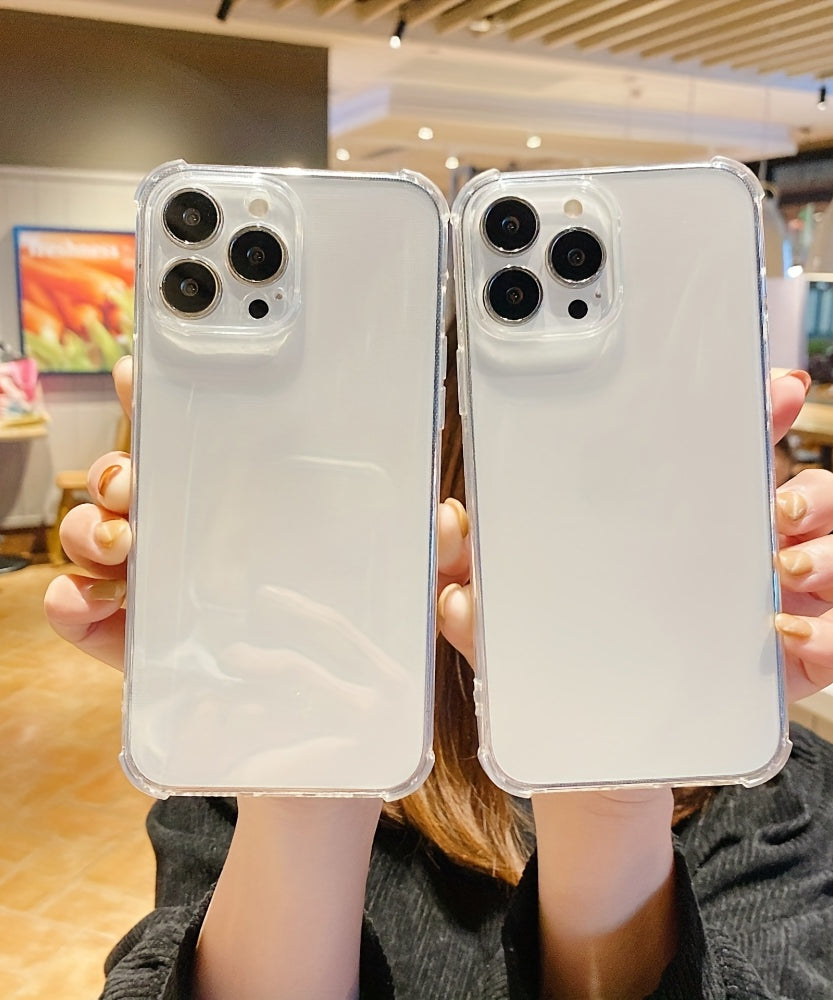 Durable And Transparent Phone Cover Designed for Various for iphone Models Including The Latest Ones, Providing Slim Protection.