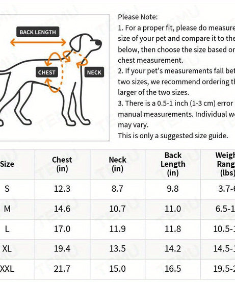 Cute Pet Pajamas for Small and Medium Dogs and Cats - Soft and Comfortable Jumpsuit for Your Furry Friend