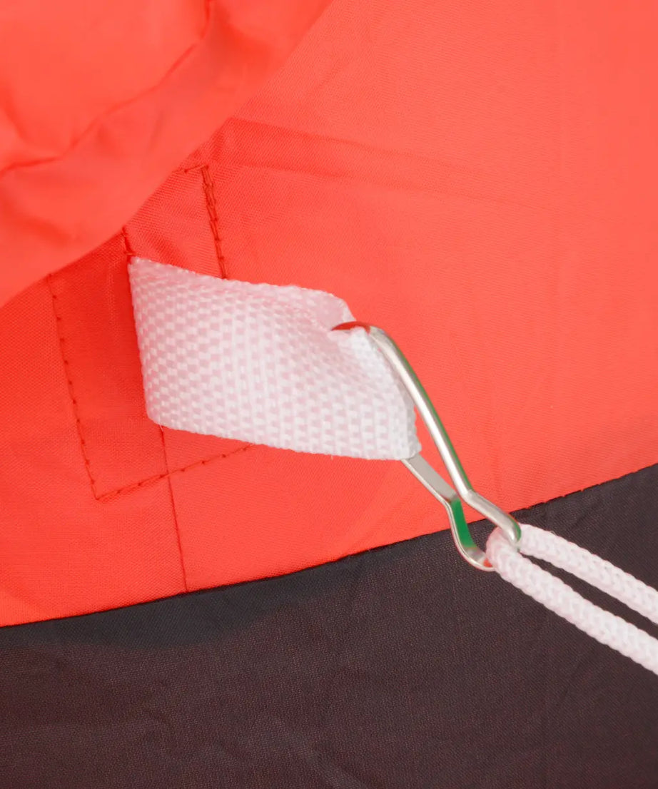 Outsunny 6.6FT Christmas Inflatable Santa Claus w/ Polar Bear for Graden