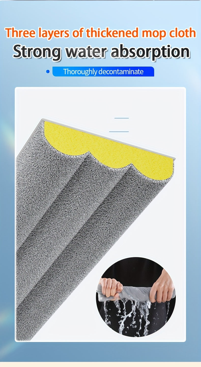 7-fold Scraper Cleaner: Home Cleaning Tool with 7-fold Scraper and Water Tank - Suitable for Kitchen, Bathroom, Living Room, Bedroom - No Electricity Required