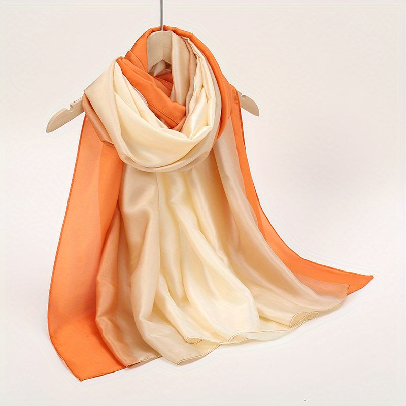 35.4"×70.9" Elegant Landscape Print Scarf Shawl - Windproof, Trendy, and Versatile Outdoor Wrap for Women - Stylish Hijab, Perfect for Any Occasion